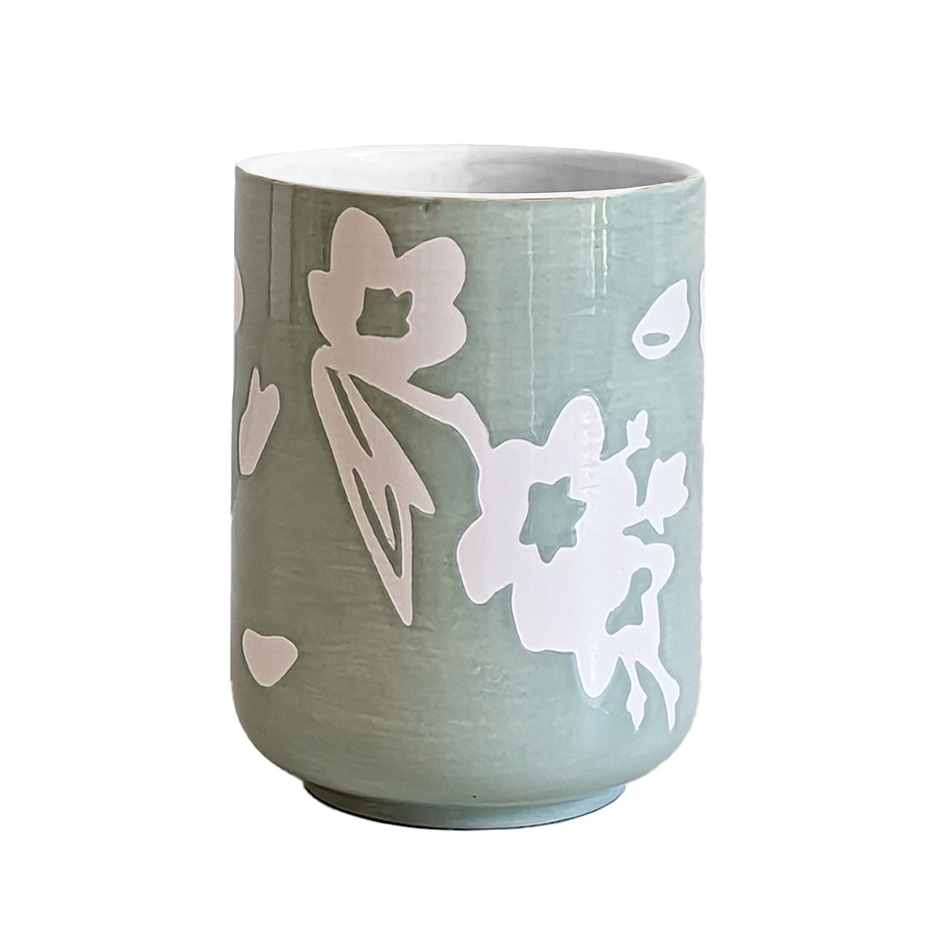 Sakura Large Vase/ Utensil Holder (Various Sizes & Colors)