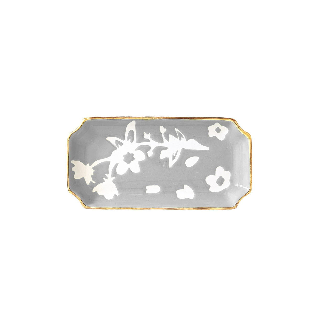 Sakura Trays with 22K Gold Accent (Various Colors)