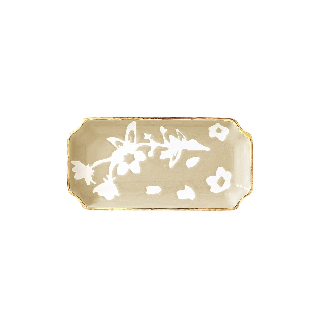Sakura Trays with 22K Gold Accent (Various Colors)