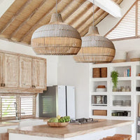 Nordic Gyro Rattan Pendant Lights (Various Sizes)