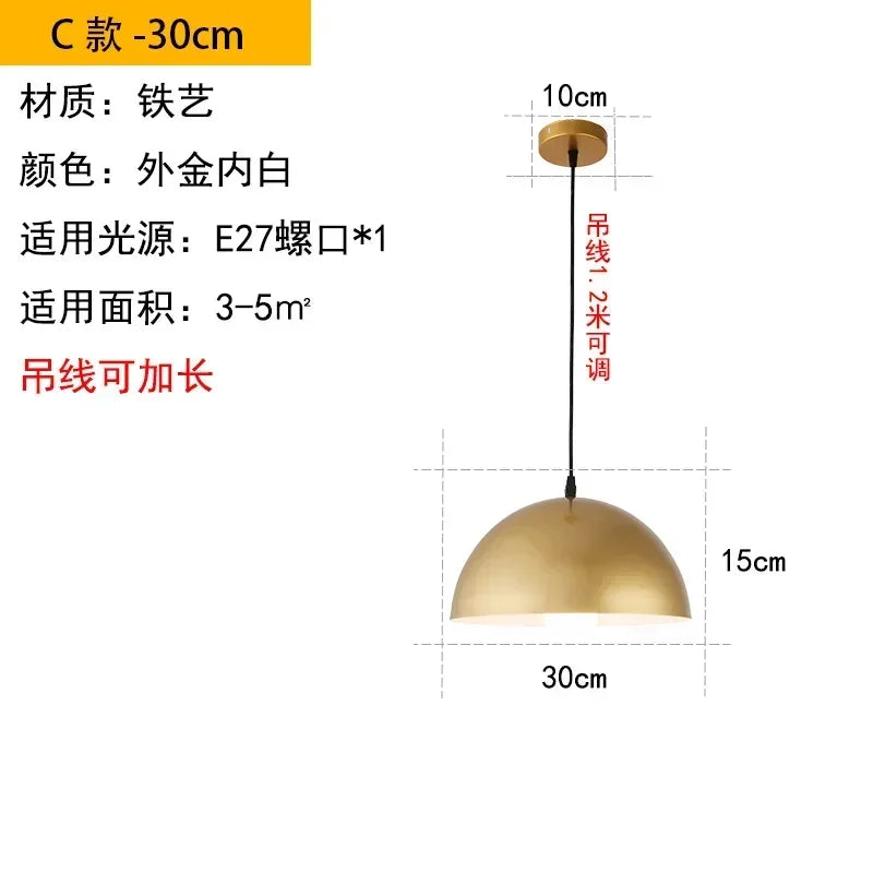 Nordic Wabi Sabi LED Pendant Light Serene Elegant Design (9 Styles)