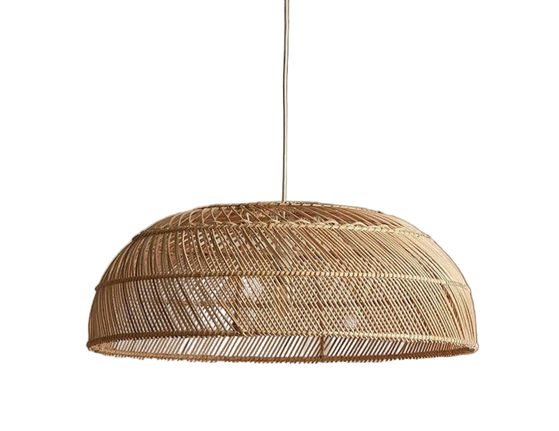 Flat Rattan Pendant (Various Sizes)