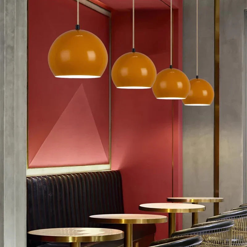 Dahlia's Retro Flower Bud Pendant Light (11 Color Options)