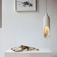 Japanese Wabi-Sabi Sculptural Pendant