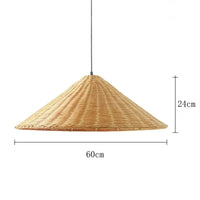 Minimalist Rattan Dou Pendant Light