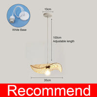 Exquisite Design Bamboo Handwoven Rattan Pendant Light (18 Styles)