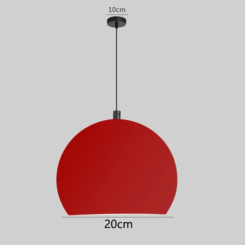 Dahlia's Retro Flower Bud Pendant Light (11 Color Options)