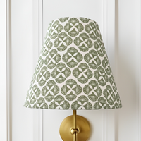 Green Sconce Shade in Sea Star