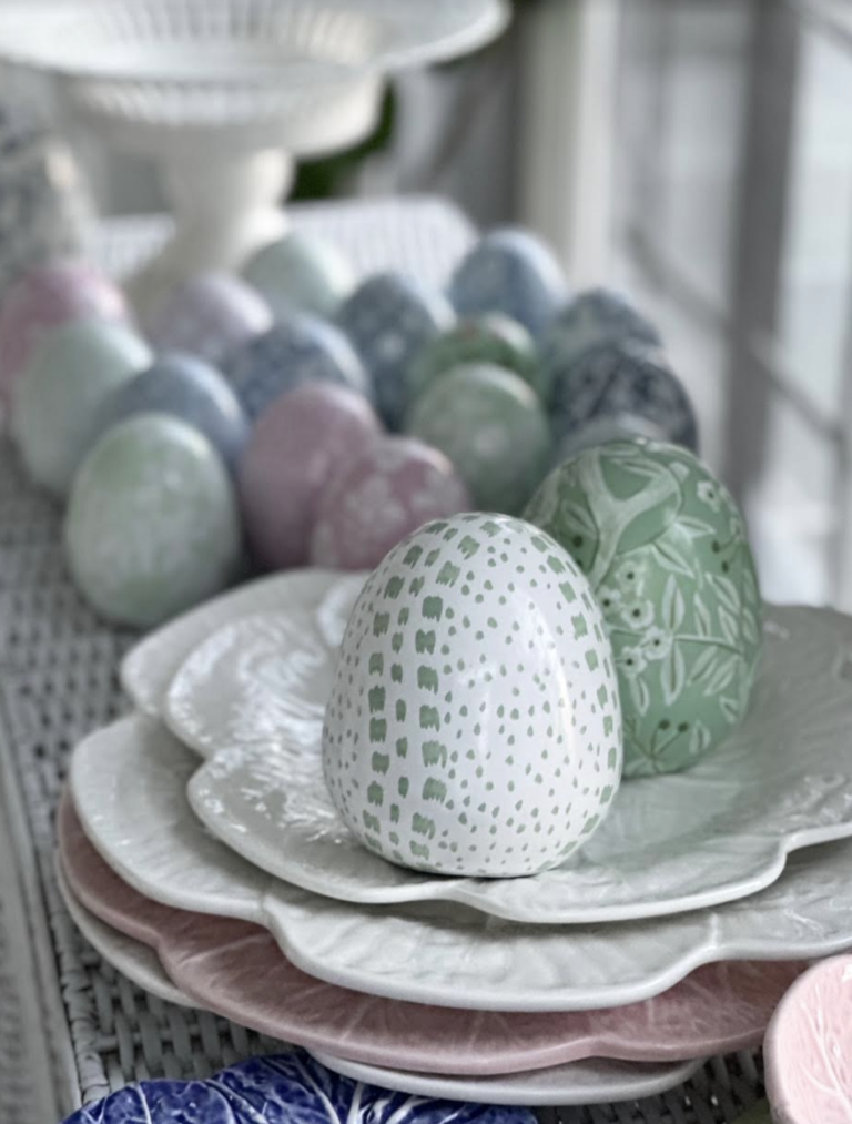 Green Polka Dot Egg (Various Sizes)