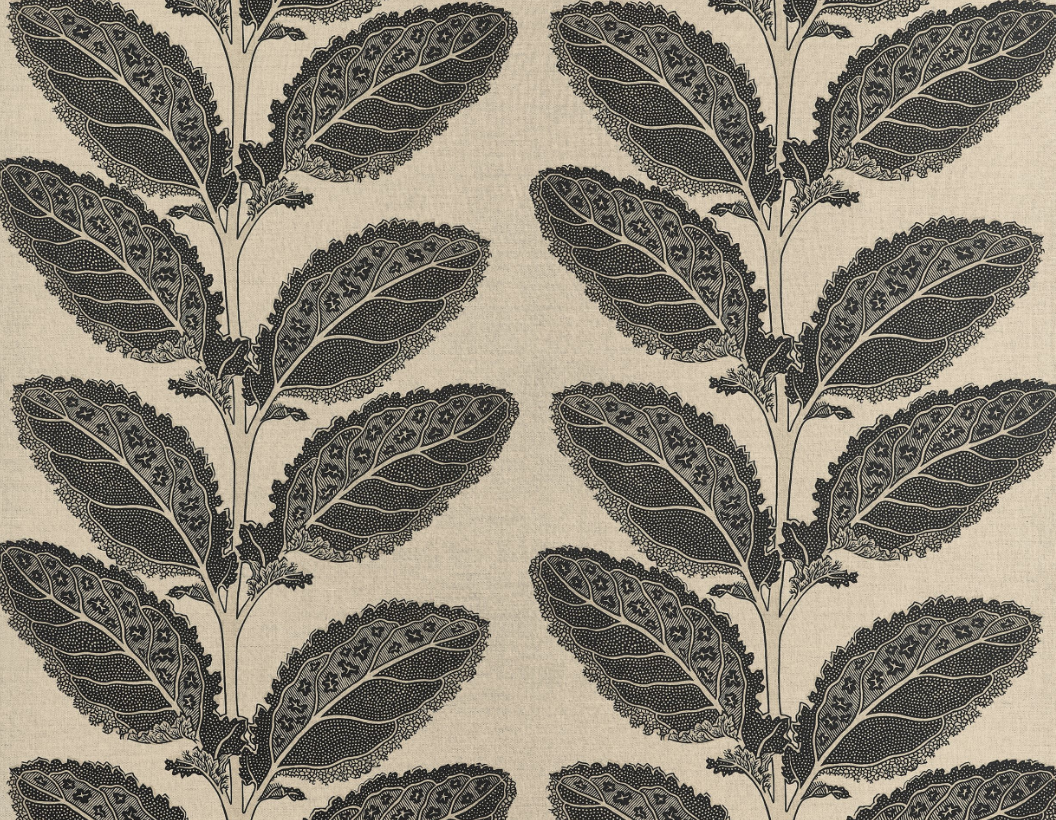 Lacinato Pillow Cover in Basalt Black (Various Sizes & Colors)