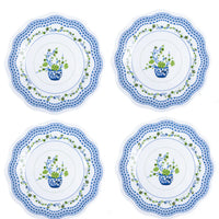 Floral Cache Pot Melamine Dinnerware Collection