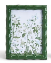 Green Faux Bamboo Photo Frame – 5x7 Inch