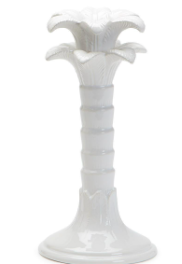Palm Leaf Taper Candle Holder