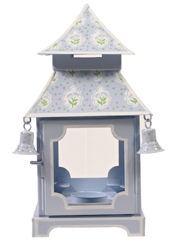 Lavender & Tulip Pagoda Lantern (3 Sizes)