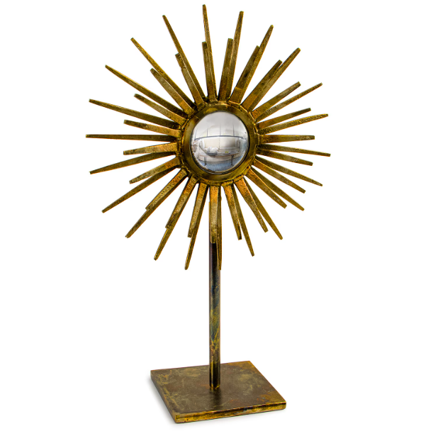Radiant Sculpture in Brass