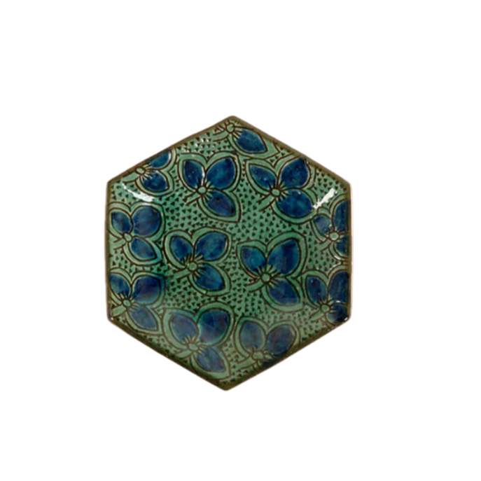Clover Hexagon Small Plate