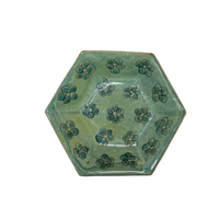 Daisy Hexagon Small Plate