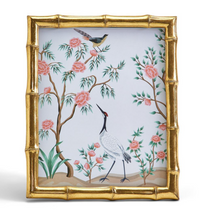 Gold Faux Bamboo Picture Frame - 8" x 10"