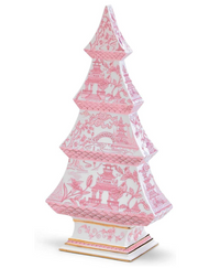 Chinoiserie Pastel Pink Tree