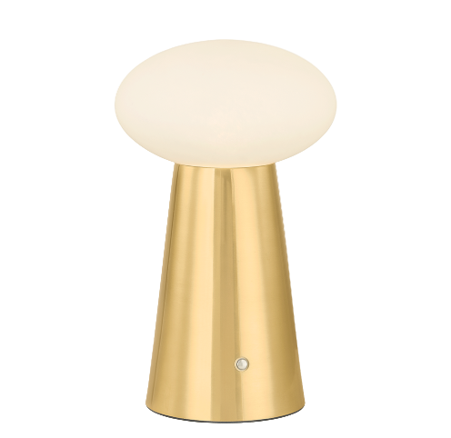 Aged Brass Portable Lamp