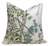 Katsura Pillow Cover in Lavender - Thibaut Fabric (Various Sizes)