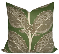 Lacinato Pillow Cover in Basalt Black (Various Sizes & Colors)