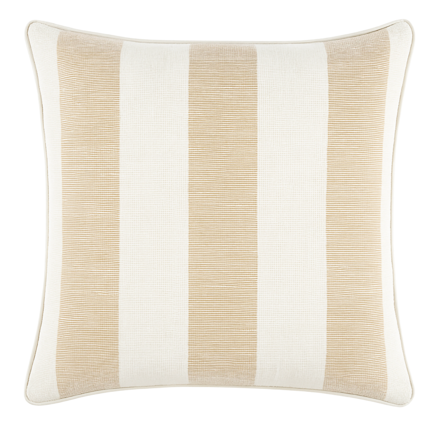 Ketley Stripe Pillow Cover in Natural, Schumacher Textiles Indoor / Outdoor (Various Sizes)