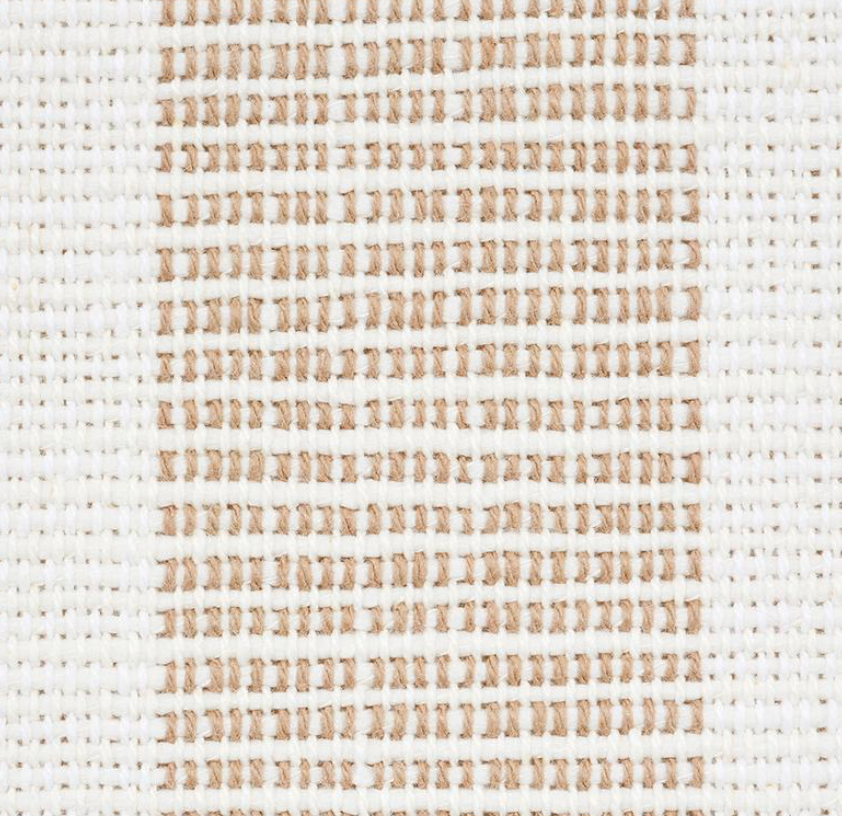 Ketley Stripe Pillow Cover in Natural, Schumacher Textiles Indoor / Outdoor (Various Sizes)