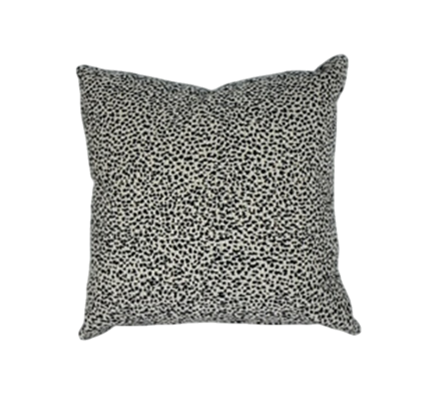 NH  Madisonville Collection Leopard Swing Velvet Pillow 24" x 24"