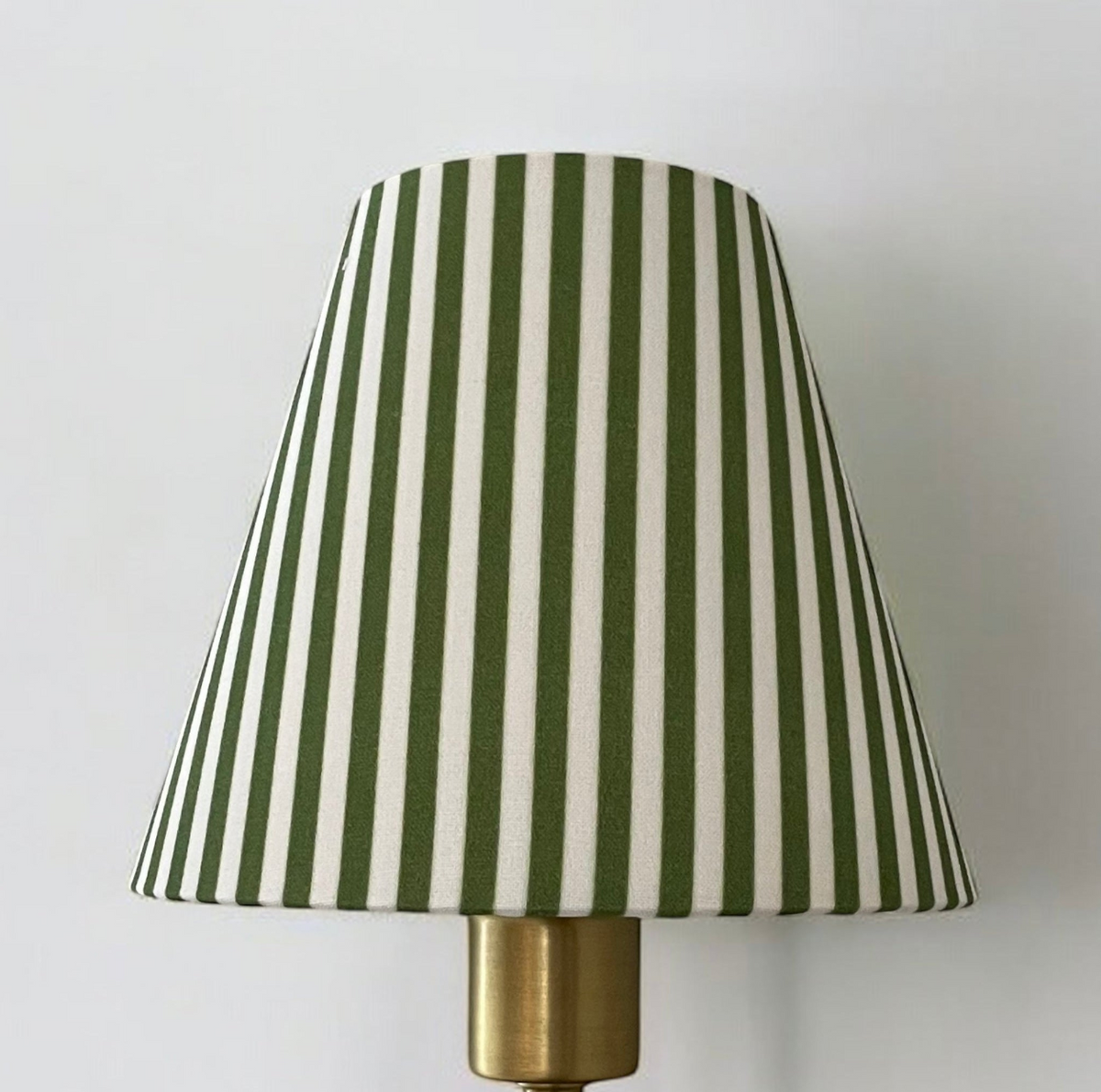 Powder Blue Striped Sconce Shade (various colors)