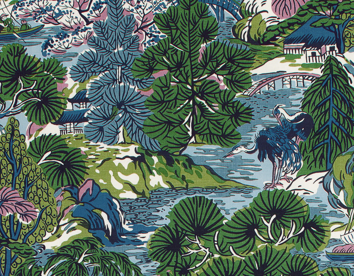 Pagoda Pillow Cover in Blue (Various Sizes & Colors)