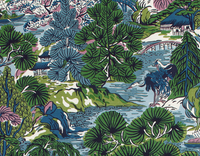 Pagoda Pillow Cover in Blue (Various Sizes & Colors)