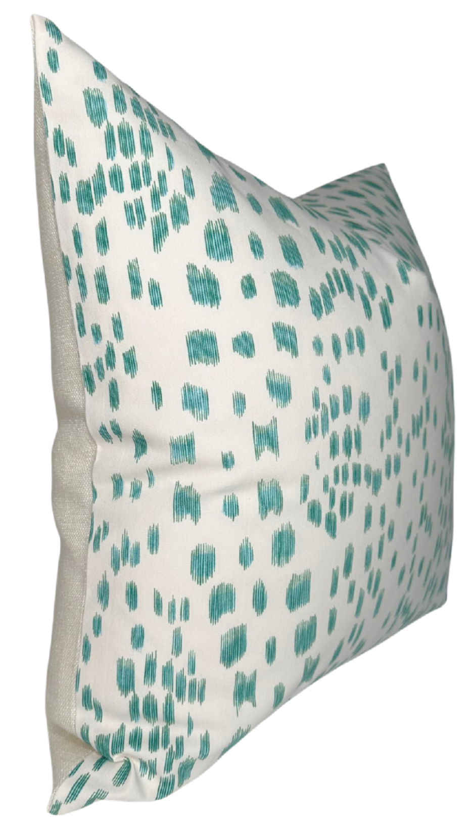 Les Touches Pillow Cover in Aqua Blue (Various Sizes & Colors)