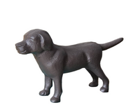 Cast Iron Labrador Figurine – Pet Décor