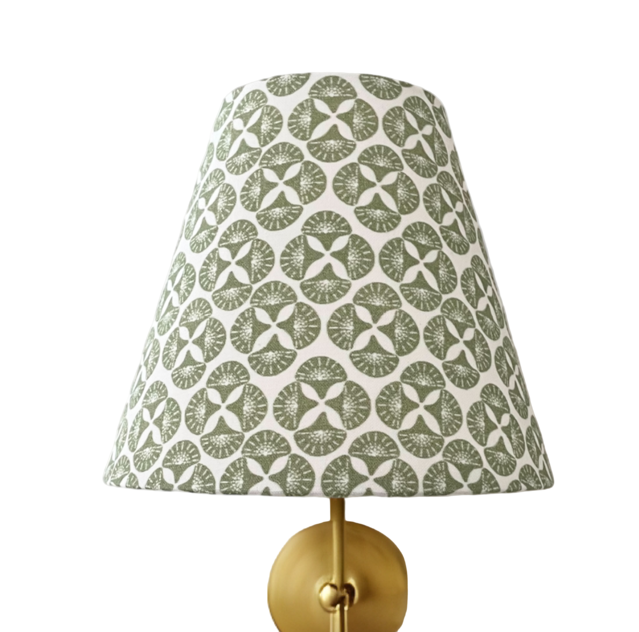 Green Sconce Shade in Sea Star