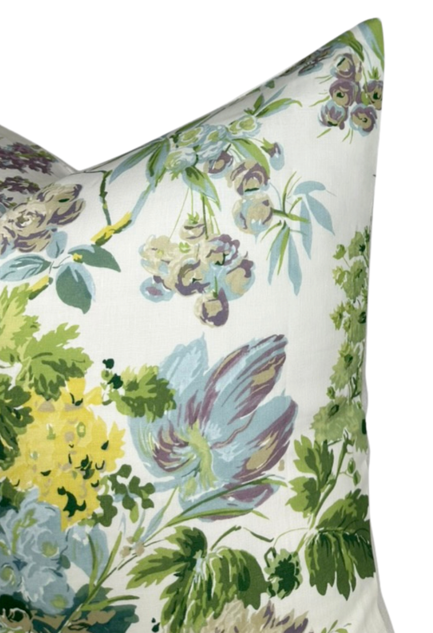 Garden Club Pillow Cover in Lavender (Various Sizes)