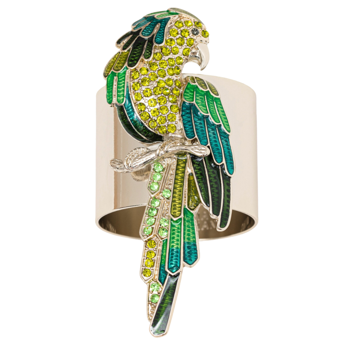 Parrot Napkin Rings – Set of 2