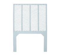 Coastal Lattice Headboard - Twin