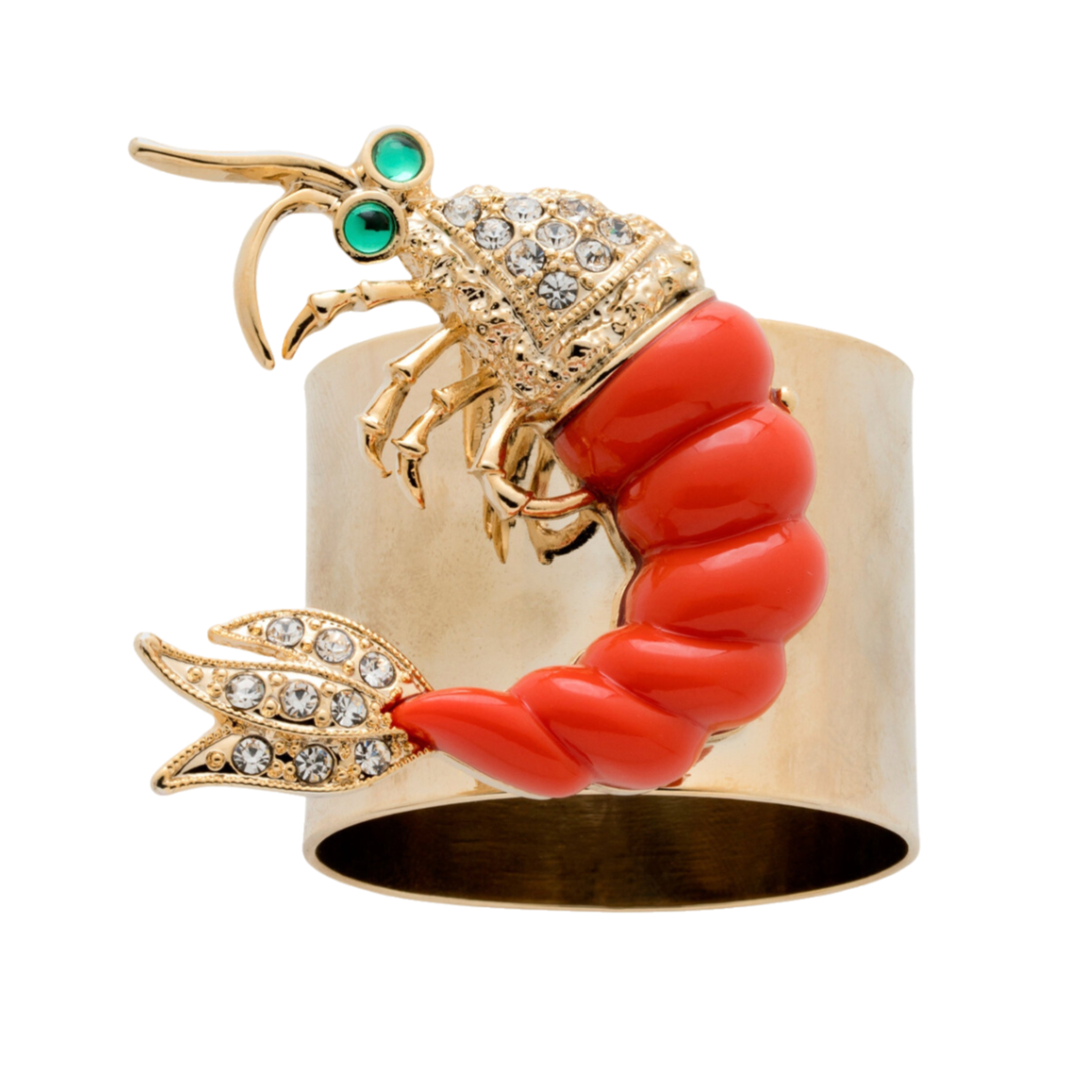 Shrimp Napkin Rings (Set of 2)