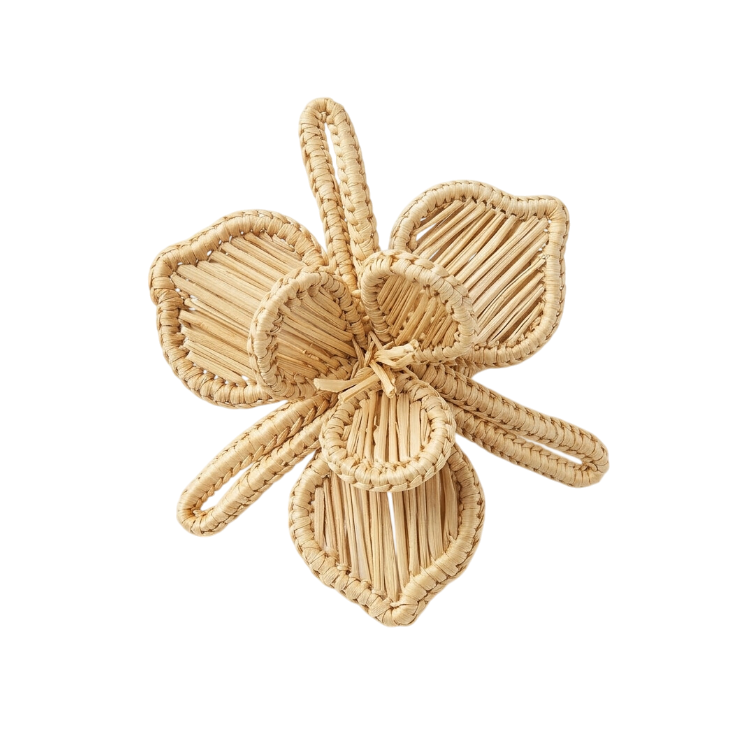 Orchid Handwoven Iraca Napkin Ring (Various Colors)