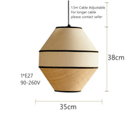 Bohemia Wabi Sabi Handmade Rattan Pendant Lamp (Various Styles)
