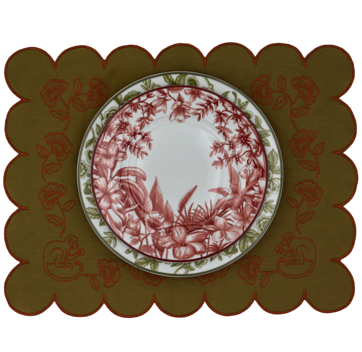 Sepia Estate Starter Plate - Set of 4