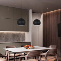 Dahlia's Retro Flower Bud Pendant Light (11 Color Options)