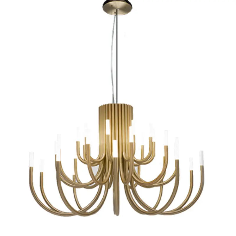 Modern Nordic Multiarm Chandelier (Various Colors and Sizes)