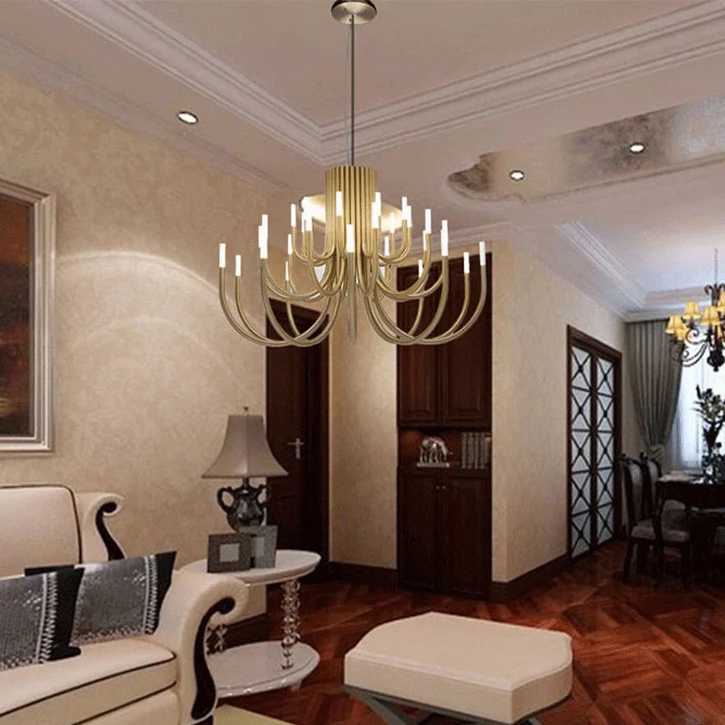 Modern Nordic Multiarm Chandelier (Various Colors and Sizes)