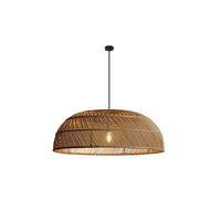 Flat Rattan Pendant (Various Sizes)