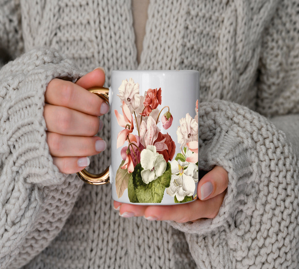 Floral Coffee Mugs