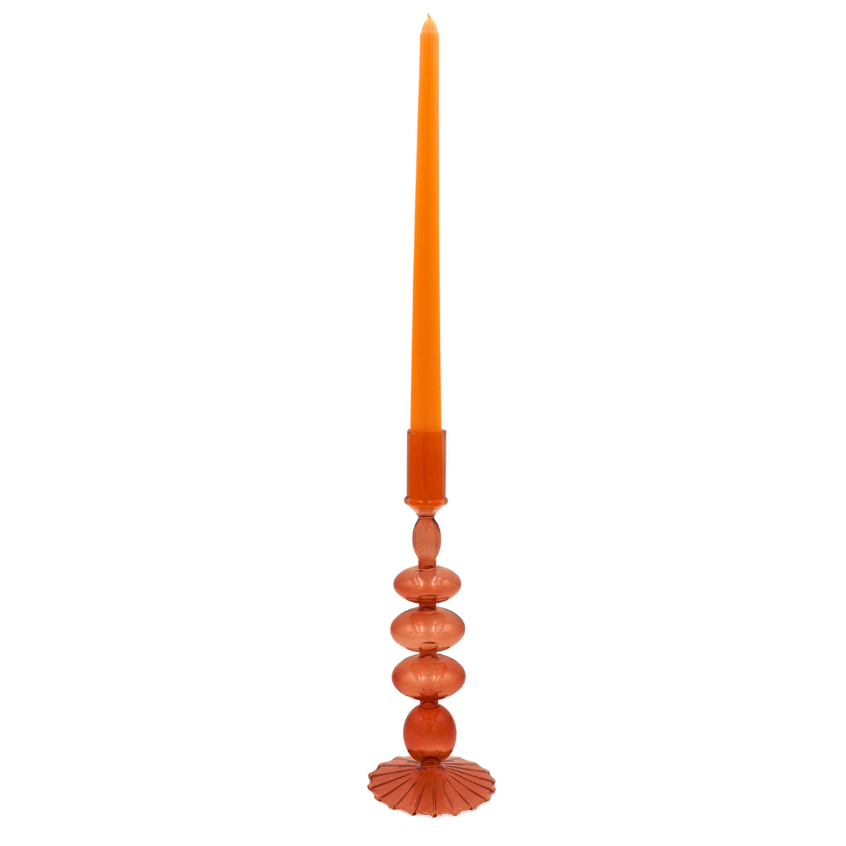 24 Extra Tall Warm Pumpkin Spice Taper Candle - 6 Packs of 4