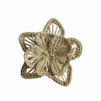 Star Flower Handwoven Iraca Napkin Ring