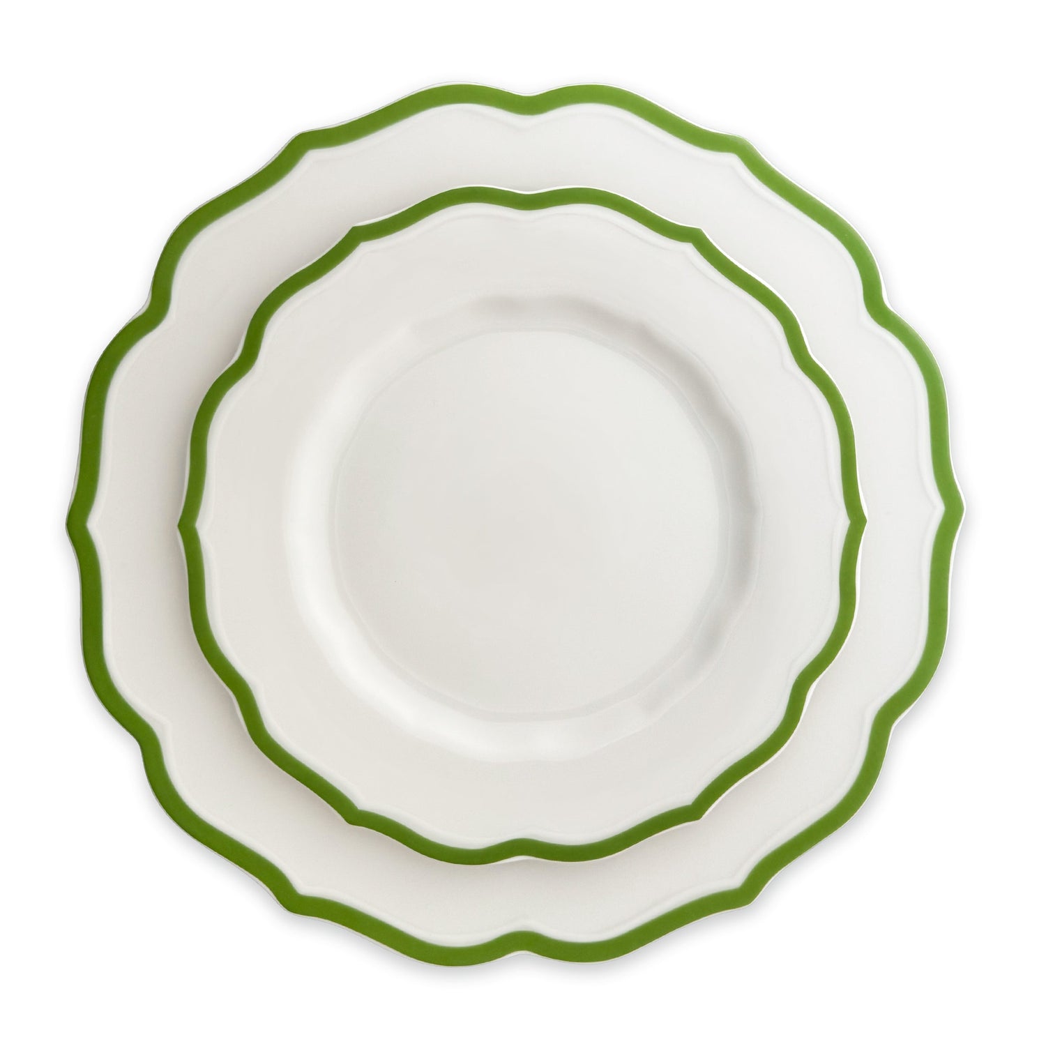 Stella Scalloped Salad Plate (various colors)